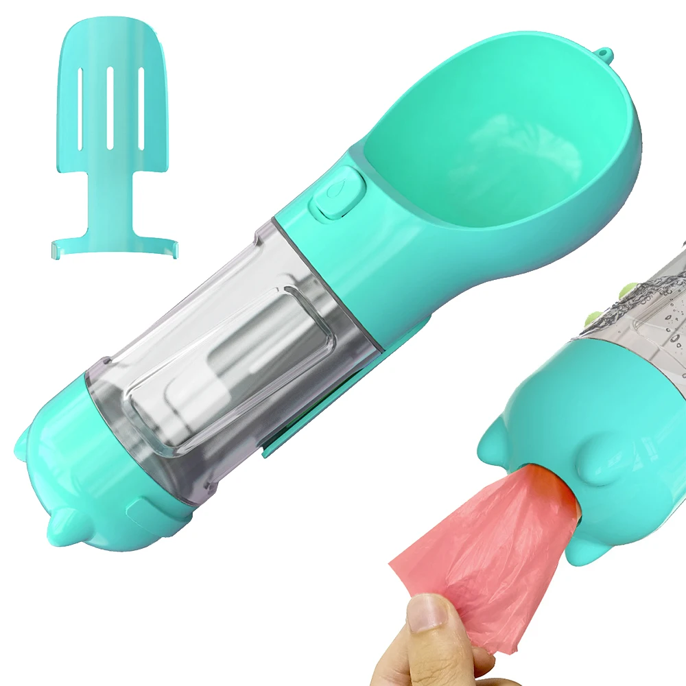 Портативная бутылка для воды домашних животных питьевая миска маленьких и