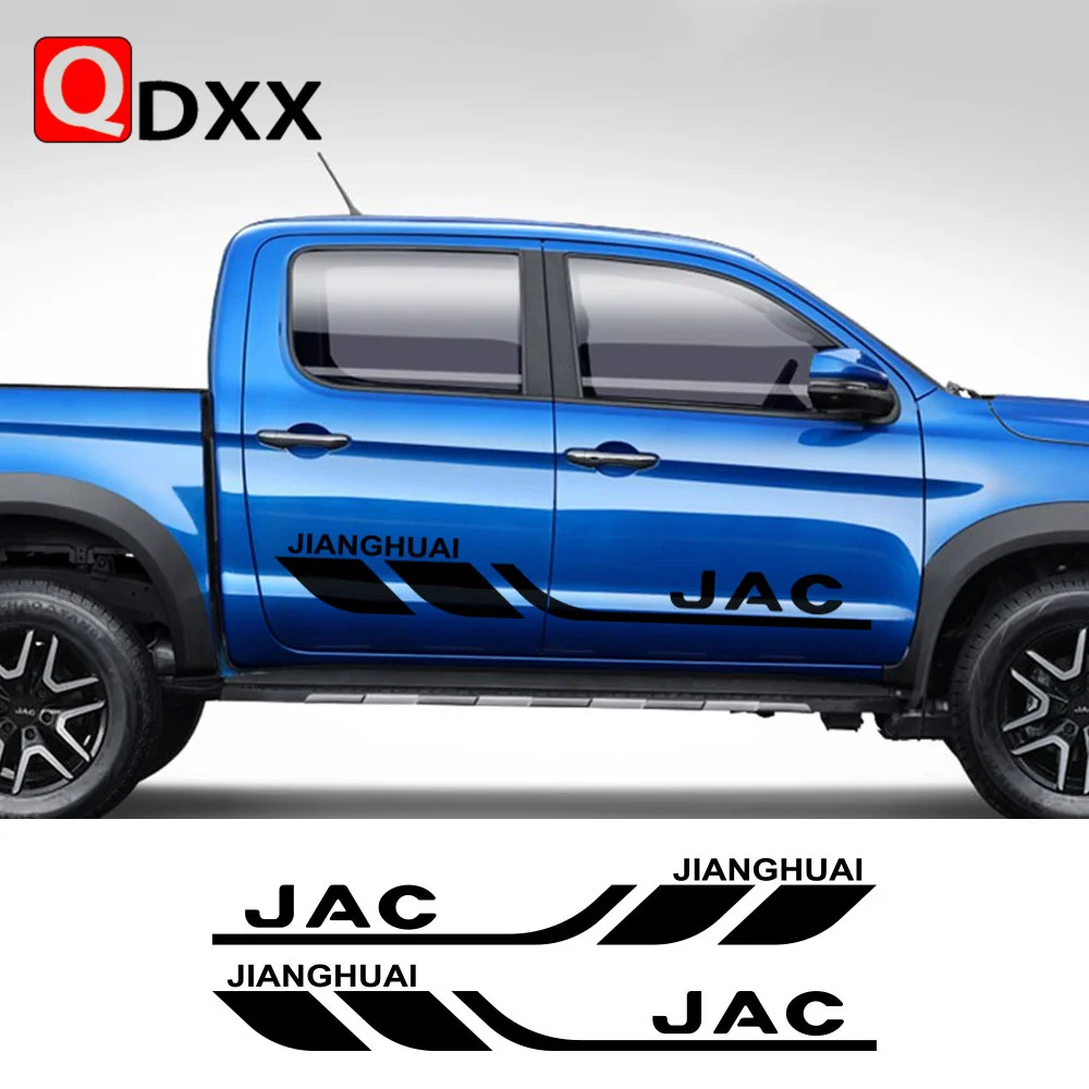 

Pickup Door Side Stickers For JAC Jianghuai Shuailing T6 T8 Pro Truck Motor Sport Decor Decal Vinyl Sticker Auto Accessories