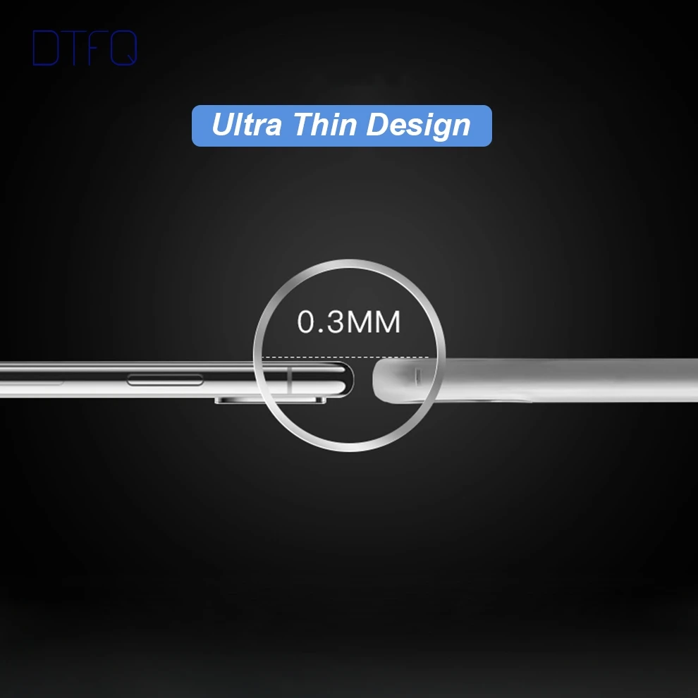 DTFQ Мягкий ТПУ чехол для Xiaomi Redmi 7A 6A 5A прозрачная задняя крышка прозрачный защитный
