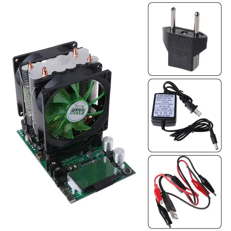

180W Electronic Load Tester USB Adjustable Testing Module Power Meter U4LB