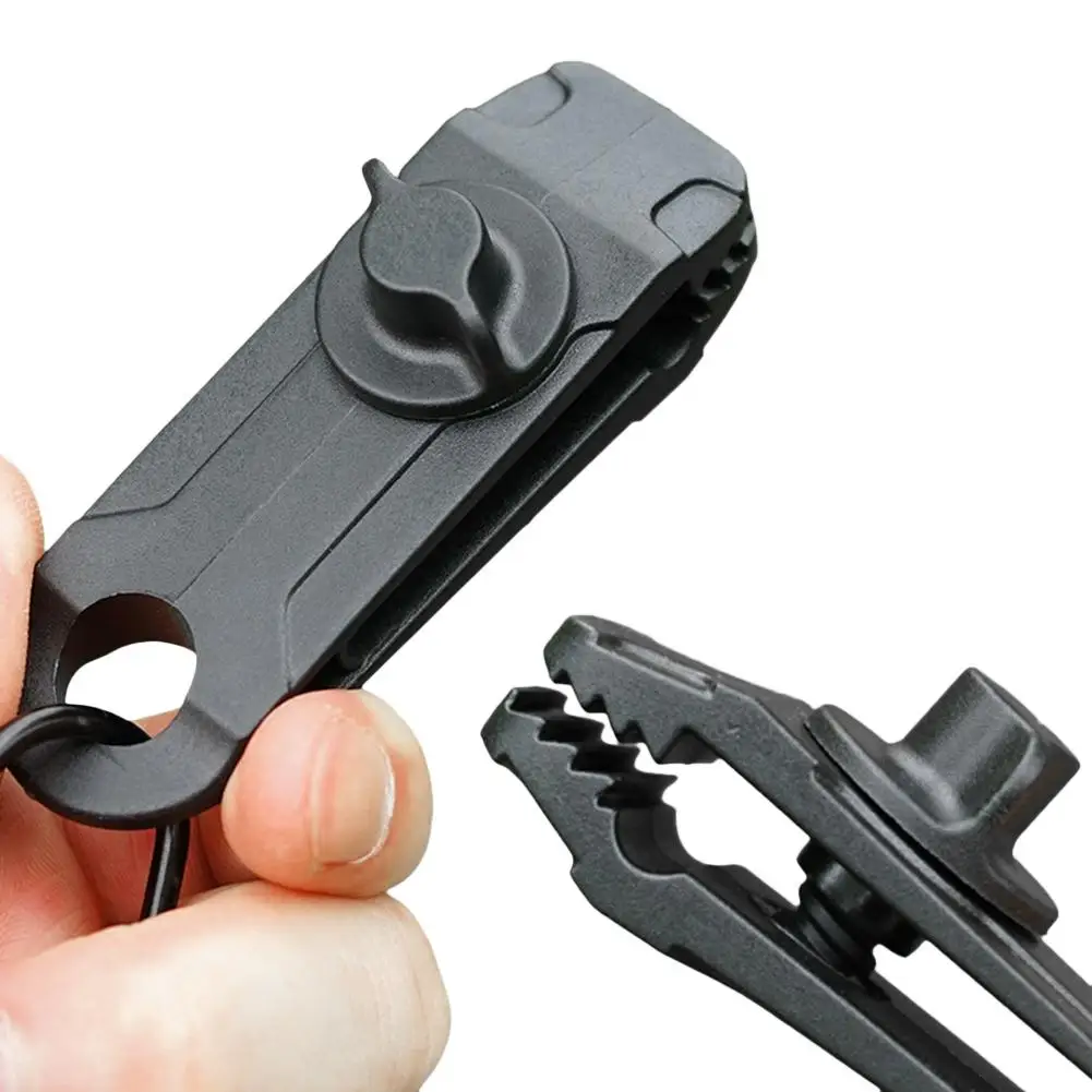 

1PCS Tent Pull Point Clip Outdoor Camping Tent Alligator Clip Pull Point Hook Buckle For The Tents Crocodile Clip Tent Accessory