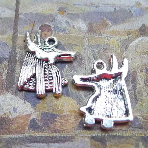 Подвеска в виде головы Овцы под античное серебро, 15 шт./лот, 16 мм * 20 мм, Подвески для изготовления ювелирных изделий ручной работы «сделай сам»