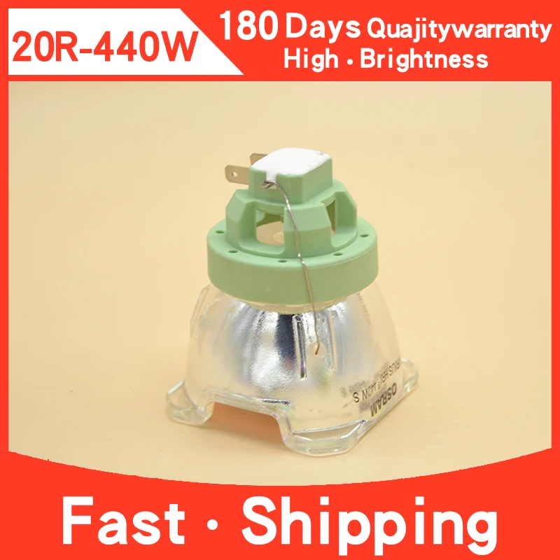 

100% new and compatible Sharpy Lamp SIRIUS HRI 440W 20R Osram Beam Light For Moving Head 1pcs Mini order 20R VIP440W
