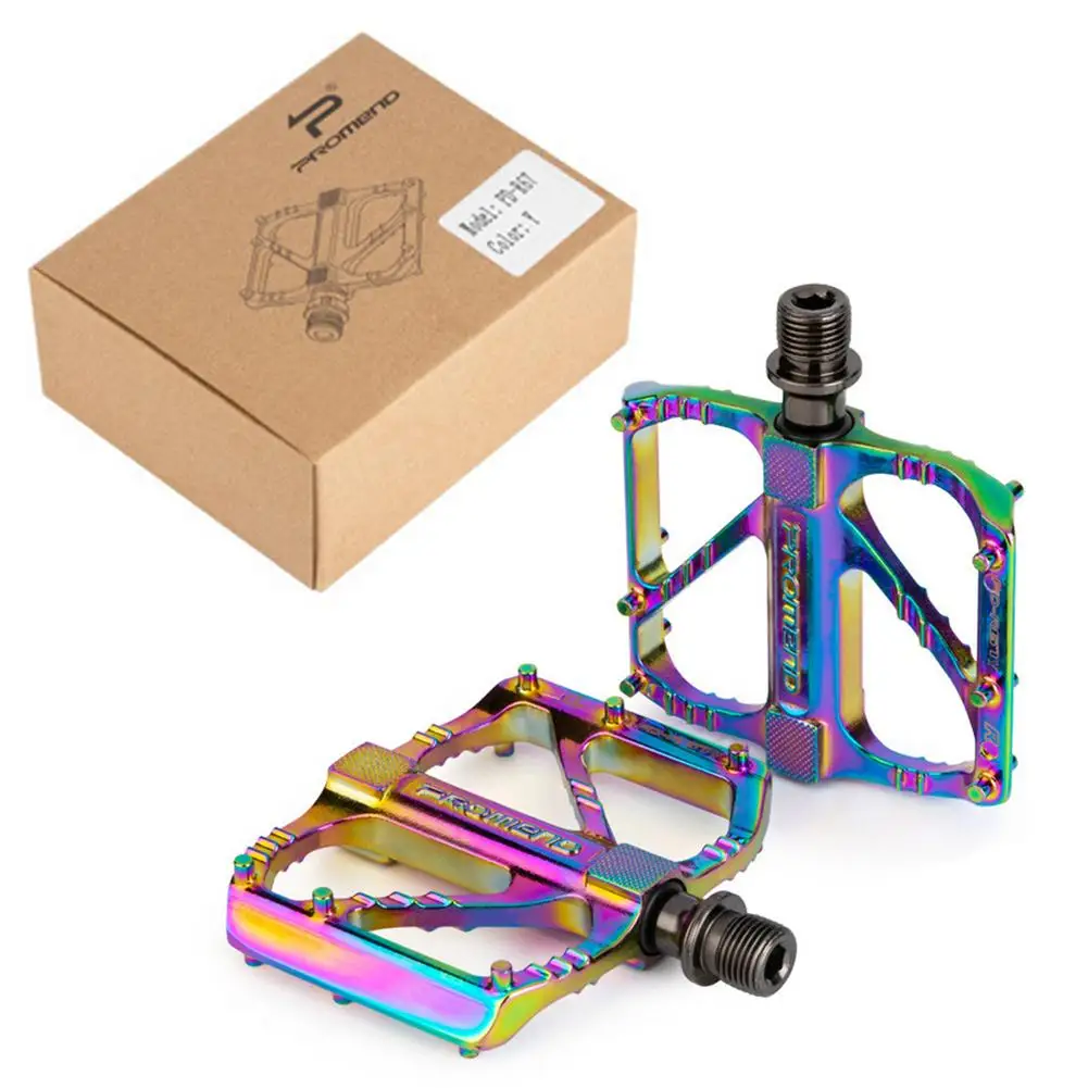

1 Pair Mountain Bike Pedal Aluminum Alloy Non-Slip 3 bearings Bicycle Platform folding Flat Pedals for Road Mountain MTB Bike
