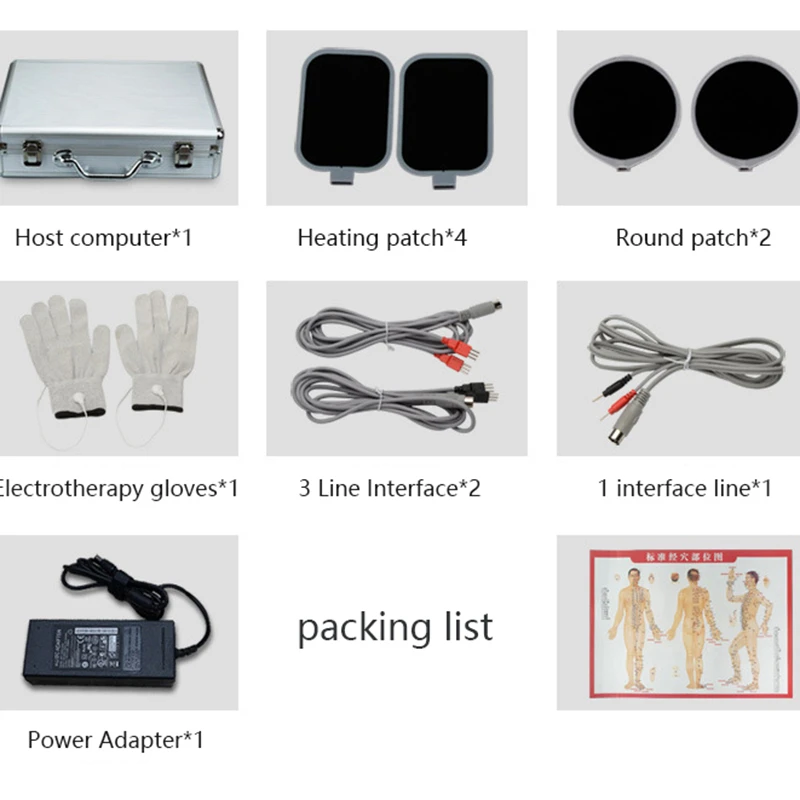 DDS массажер Многофункциональный тела Биоэлектрический Меридиан Dredge импульсный