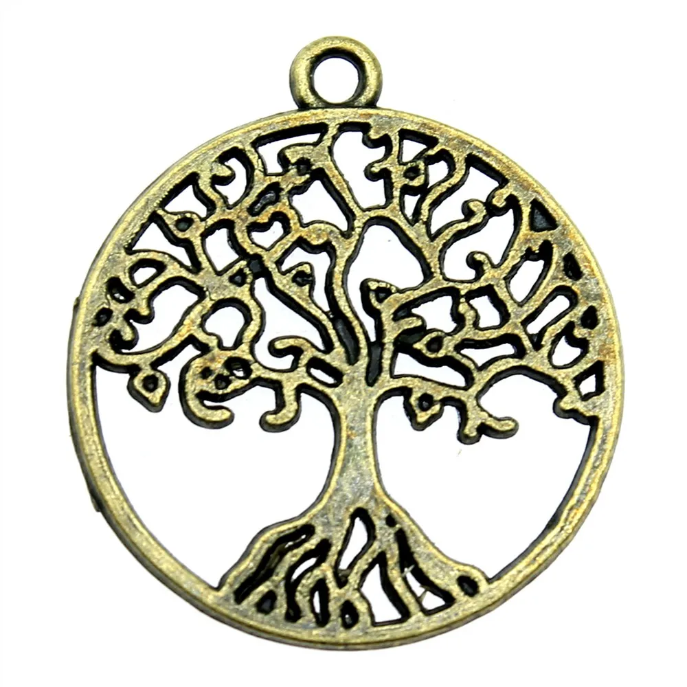 20 шт 3 вида цветов Дерево жизни Подвески для изготовления ювелирных изделий