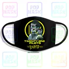 Редкий логотип Twenty One Pilots The Bandito Tour, многоразовая хлопковая маска для лица против загрязнения
