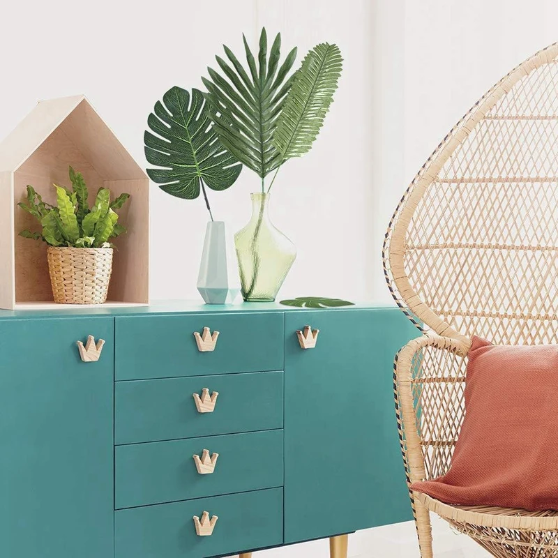 72 шт. 6 видов искусственных пальмовых листьев с искусственными листья монстеры