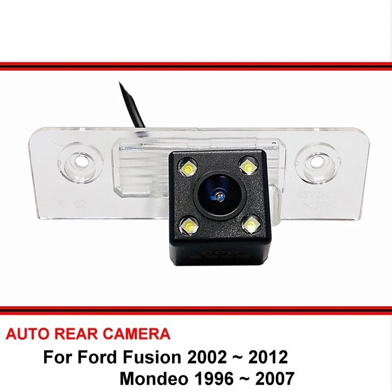 Per Ford Fusion 2002-2012 Mondeo 1996-2007 telecamera posteriore per Auto trasera Auto reverse backup parcheggio visione notturna impermeabile HD