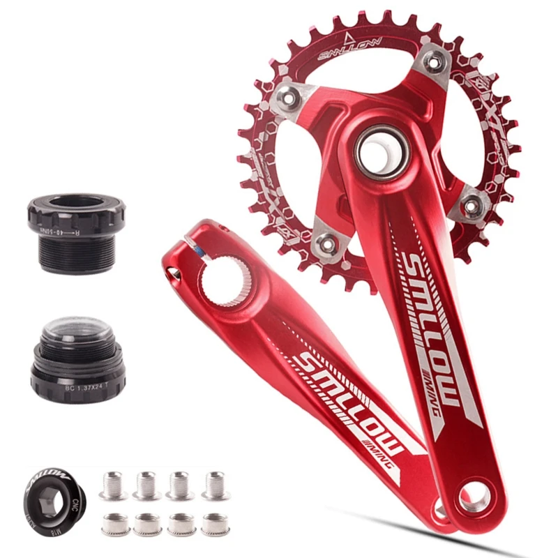 

MTB Bicycle BCD 104 Crankset 170mm Crank 1X System Chainwheel Single Chainring E56D