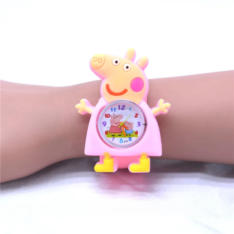 Pig Watches Детские часы для девочек, красивые часы с единорогом для девочек и мальчиков, детские пластиковые часы, детские наручные часы - Цвет: Pig Watches