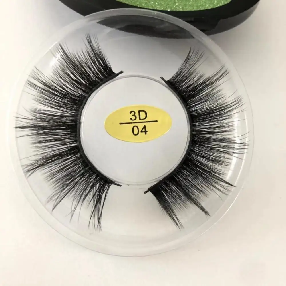 

3d Mink Lashes Bulk Faux with Custom Box Wispy Natural Mink Lashes Pack Short Wholesales Natural False Eyelashes