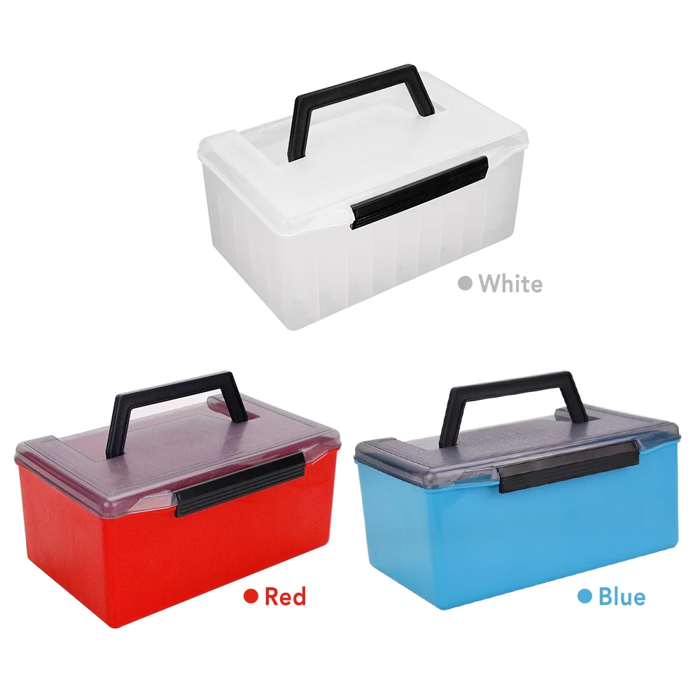

Fishing Tackle Box PVC High Quality Fishing Box Gear Accessories Storage Box Case Fishing Tackle Box Accessories