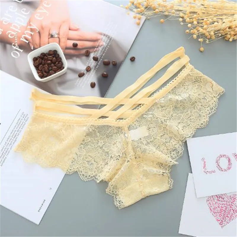 Полностью прозрачные трусики Для женщин сексуальное бесшовное нижнее белье