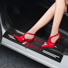 4 шт., наклейки на автомобильные двери, защита от царапин, для Seat Leon 5f mk3 6j Ibiza Arona Altea Ateca Toledo Exeo Mii