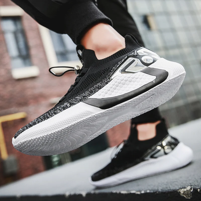 

2002 High Quality Mesh Men's Casual Shoes Male Sneakers Man Footwears Fashion Krasovki Slip on Breathable Tenis Chaussure Homme