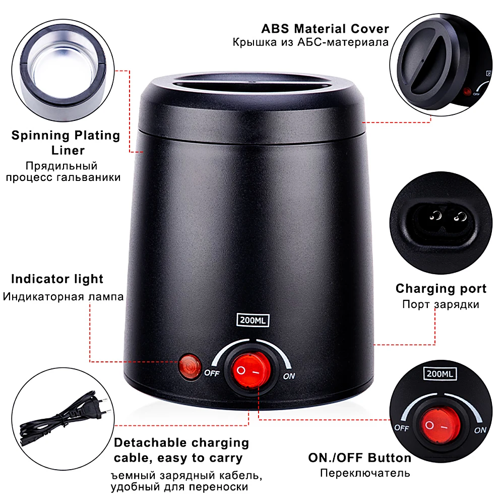 Нагреватель горячего воска машина для удаления волос воском cera depilatori Эпилятор