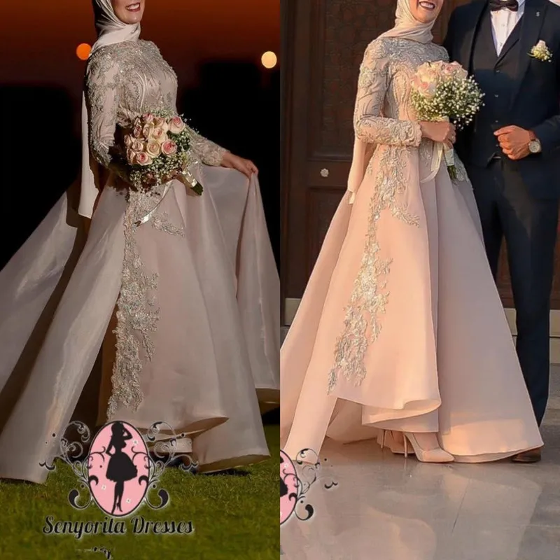 Арабское мусульманское вечернее платье Aso Ebi кружевное выпускное с бисером