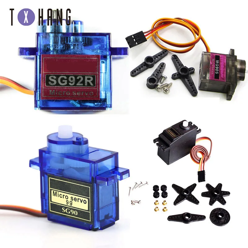 SG90 MG90S MG995 MG996 сервопривод металлическая Шестерня для модели вертолета лодки Arduino