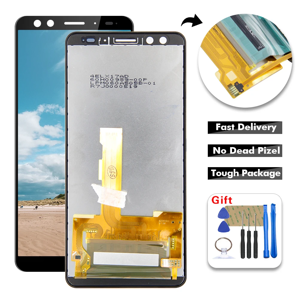 6 0 &quotЖК-дисплей для HTC U12 + Plus дигитайзер панель сенсорного экрана в сборе с