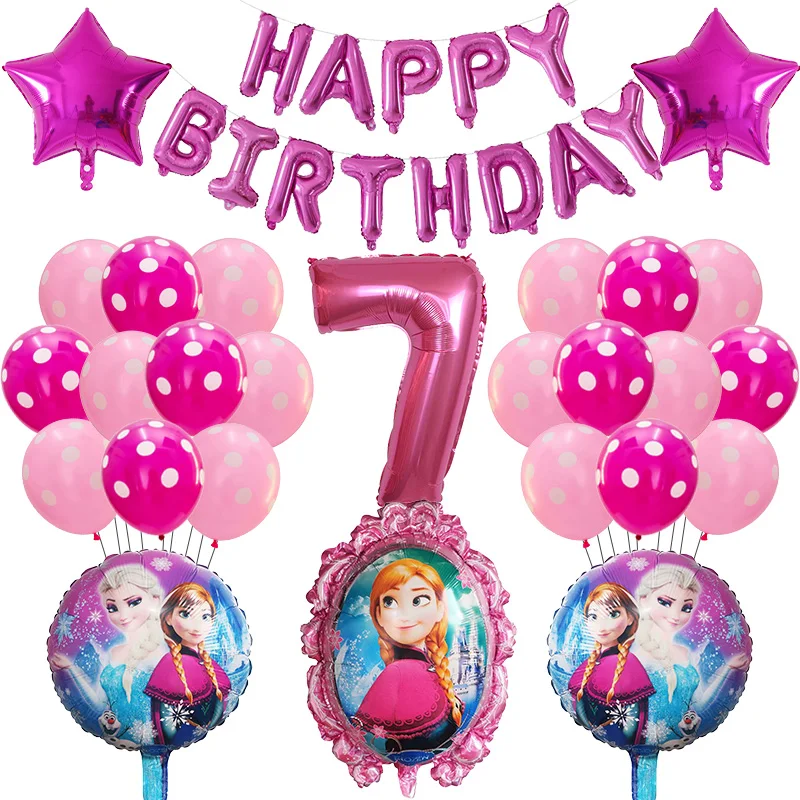 Набор латексных воздушных шаров Холодное сердце для вечеринки 1 комплект | Дом и