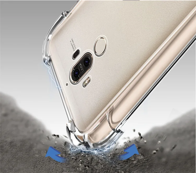 Роскошный прозрачный противоударный Гибридный резиновый чехол для Apple iphone 5 5s SE 7