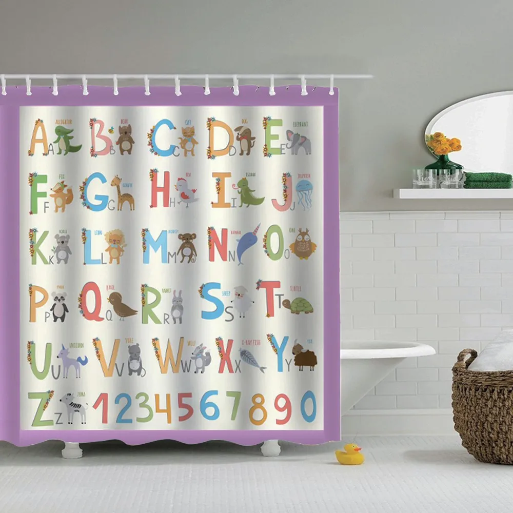 Dafield детская Шторы для девочки Милая футболка с забавным мультипликационным