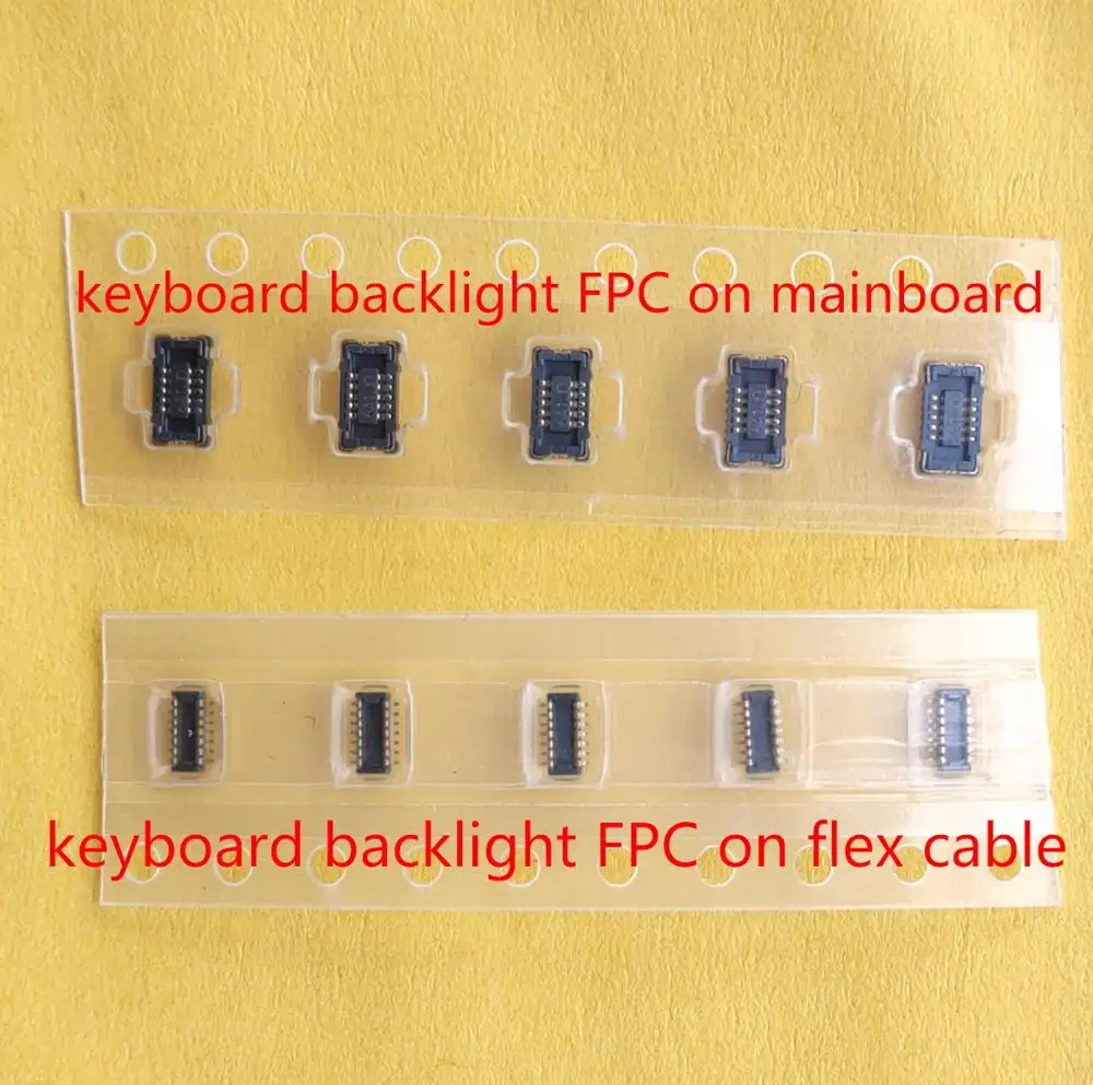 10-100 шт./лот оригинальная новая клавиатура подсветка FPC Разъем для MacBook Pro Retina A1425