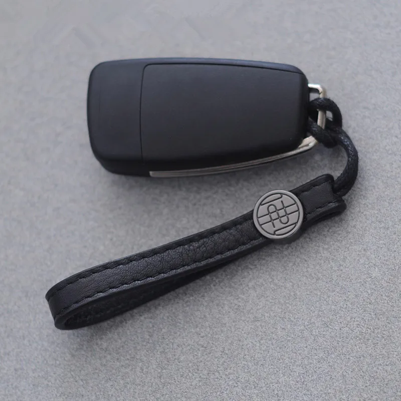 Брелок для ключей автомобильный креативный простой кожаный брелок BMW Volkswagen Porsche