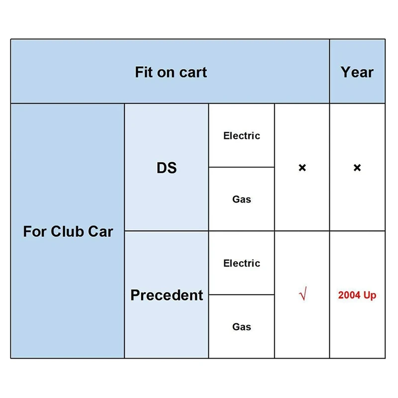 

Metal Steering Down Yuk Suitable for Club Car for Club Car Precedent 2004-Up 103810201 Golf Cart Accessories