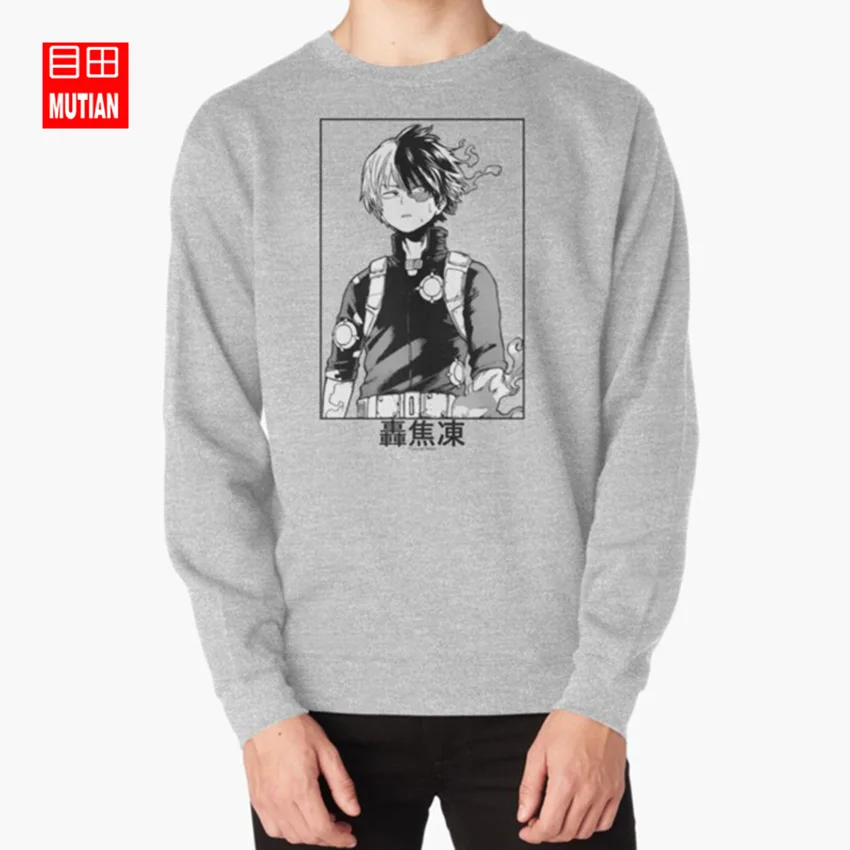 Толстовки с капюшоном Todoroki shoto толстовки todoroki shouto bnha boku no hero моя академия|Мужские