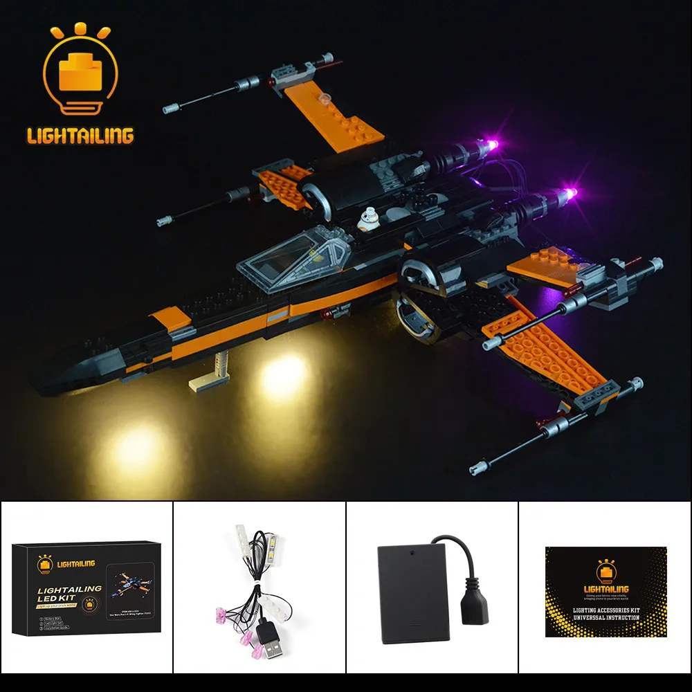 Комплект осветительных приборов со светодиодами для строительных блоков серии