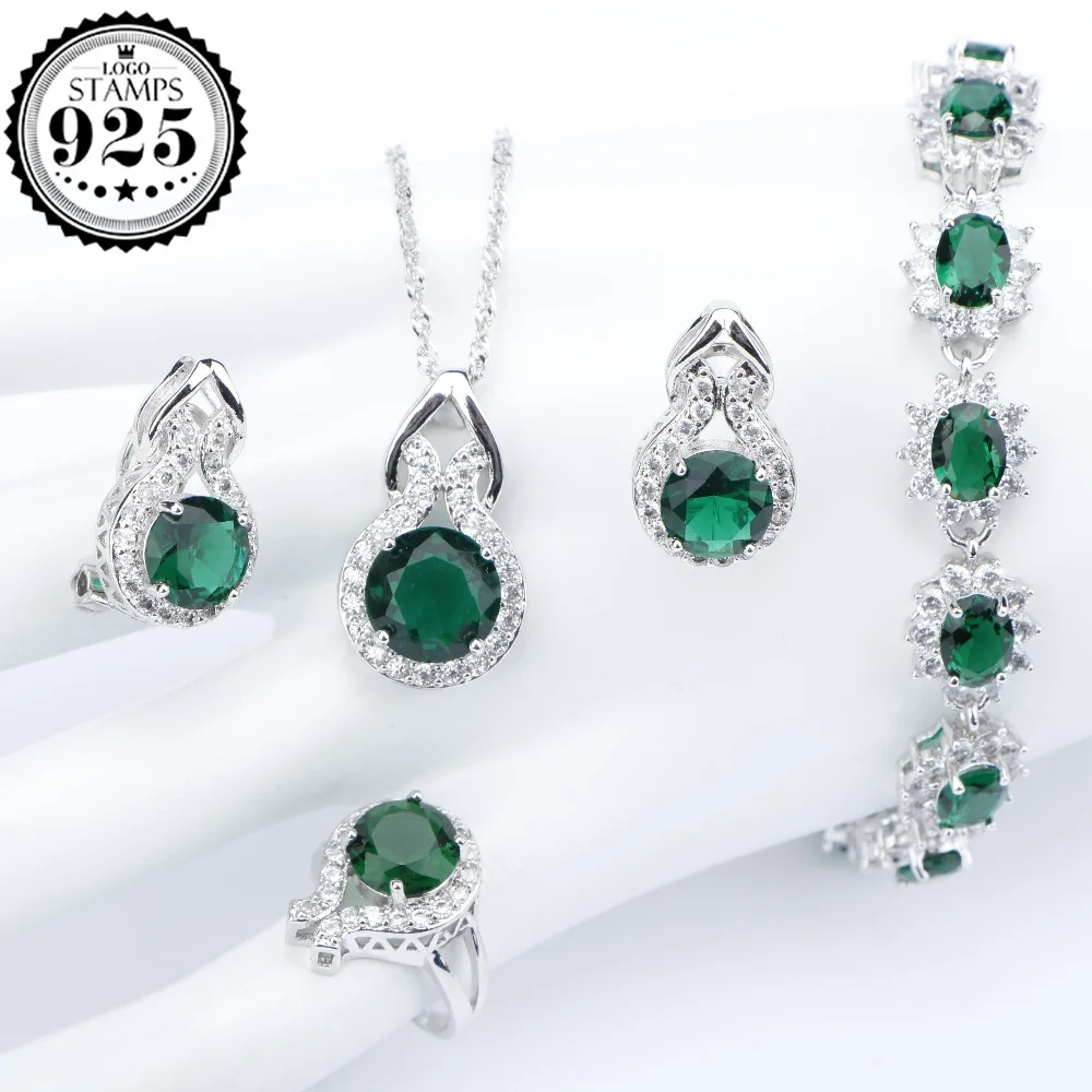 Женский ювелирный комплект из колье и серёг серебра 925 пробы|jewelry sets for women|silver jewelry