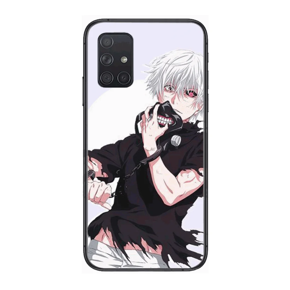

Anime Manga tokyo ghouls Phone Case Hull For Samsung Galaxy A 50 51 20 71 70 40 30 10 E 4G 5G S Black Shell Art Cell Cover