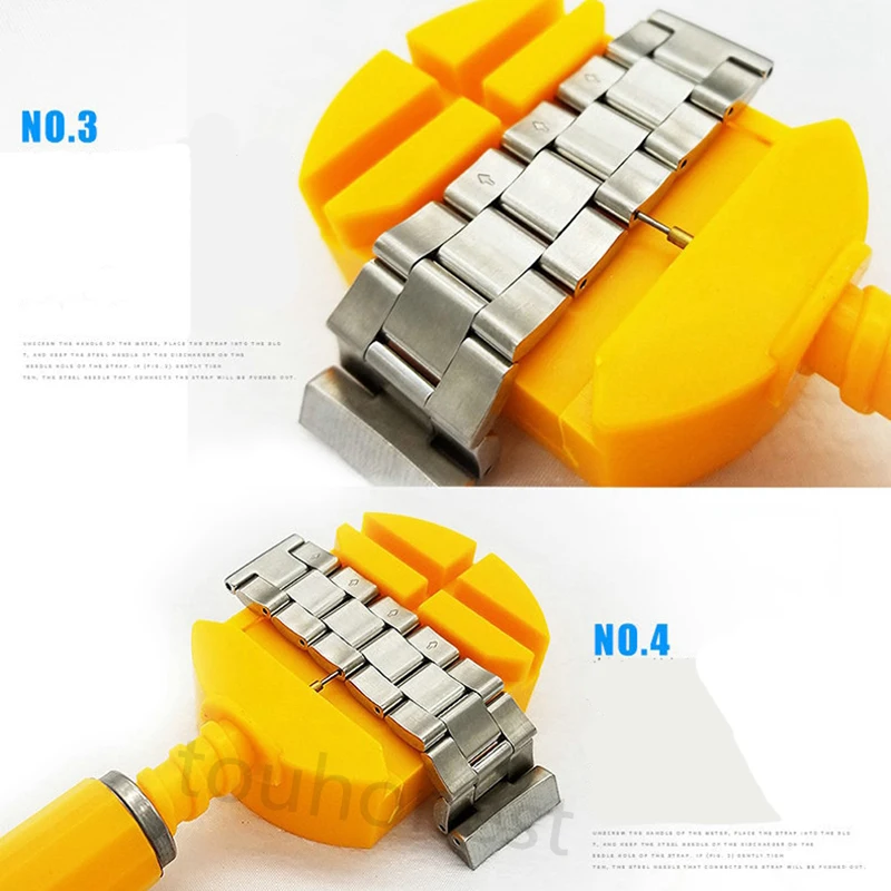 Прочный регулируемый металлический ремешок для часов из нержавеющей стали