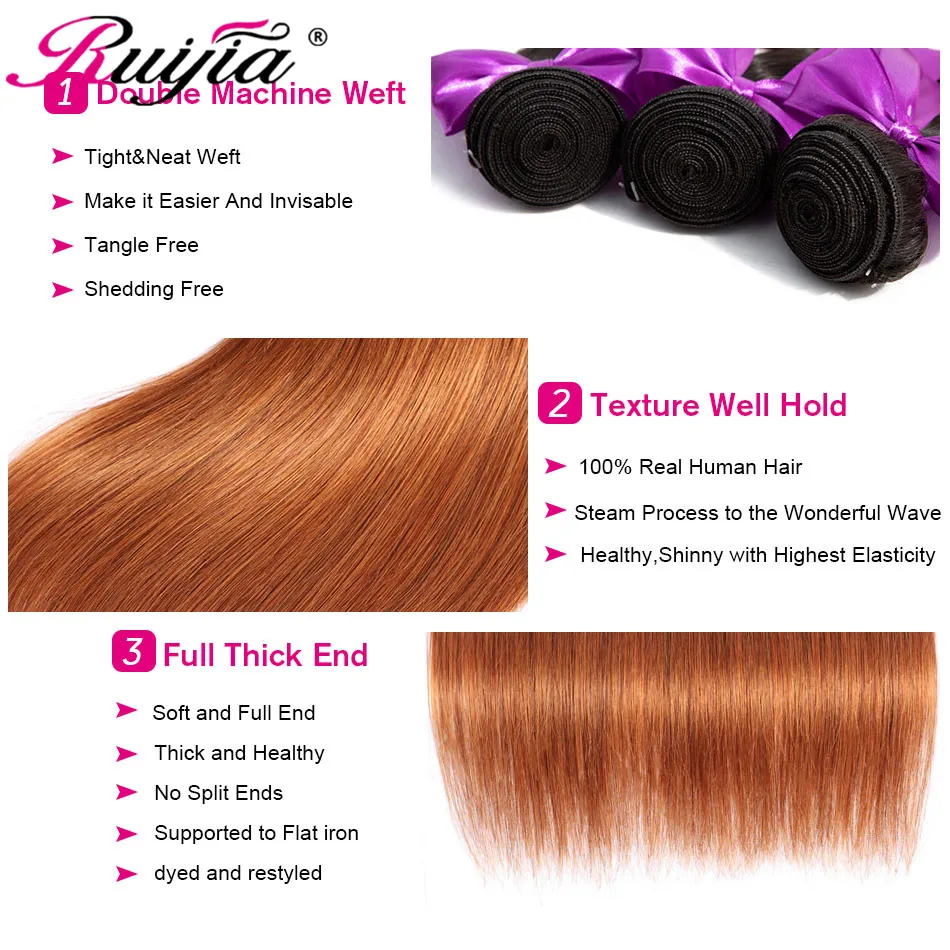 Пряди натуральных волос T1B, 30 цветов, натуральные кудрявые пучки волос перуанские, 1, 3, 4 пряди, прямые волосы от AliExpress WW
