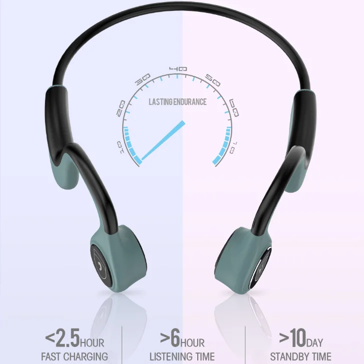 B9 bluetooth беспроводные зондирующие наушники движение кости бег стерео музыка вызов костной проводимости подвесные наушники