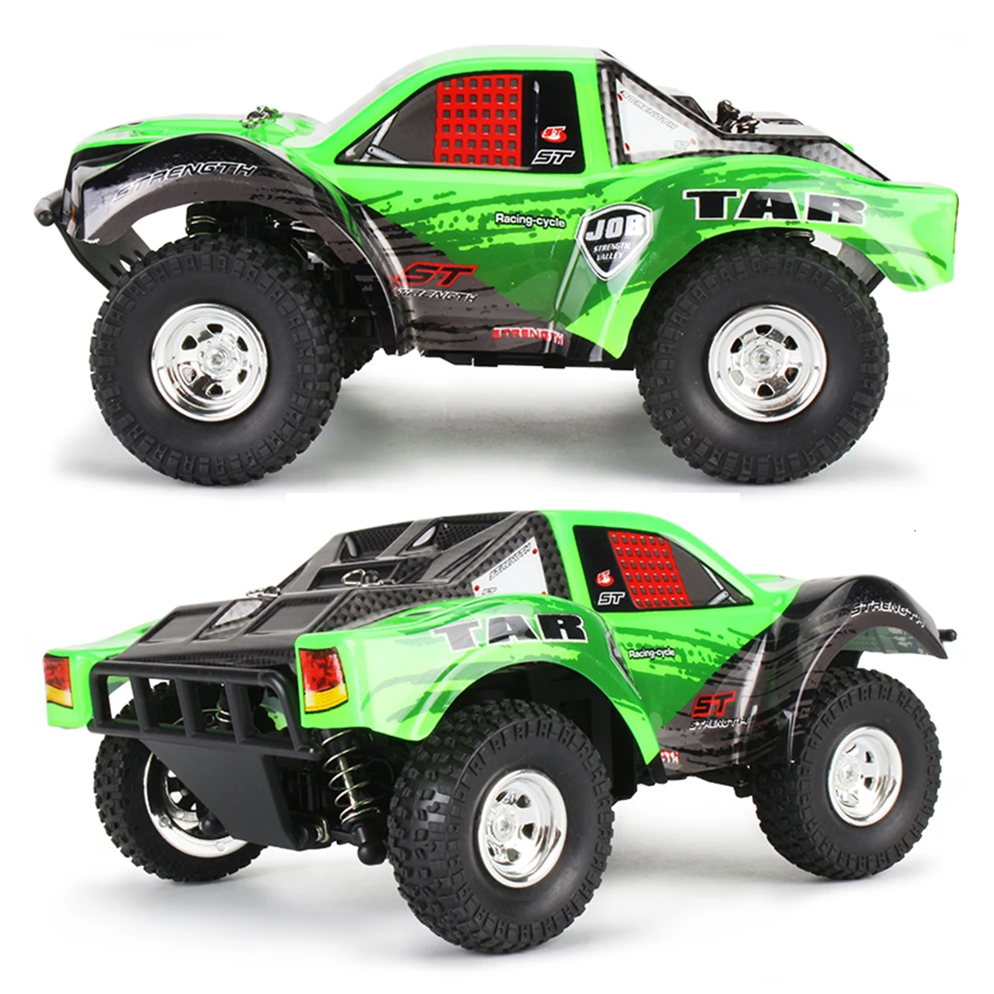 Rowsfire 1 Набор 1:22 2,4G 4WD высокоскоростной автомобиль беспроводной RC Выкл-модель дорожного транспортного средства автомобиль игрушка для детей креативный подарок Веселитесь-зеленый