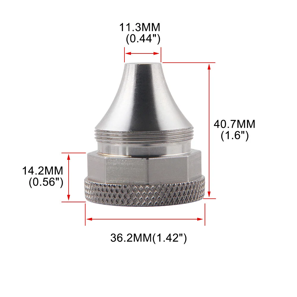 

6.8 inch L 1.4 inch OD stainless steel Modular Solvent Trap Fuel Filter 1-3/16x24 baffles cups