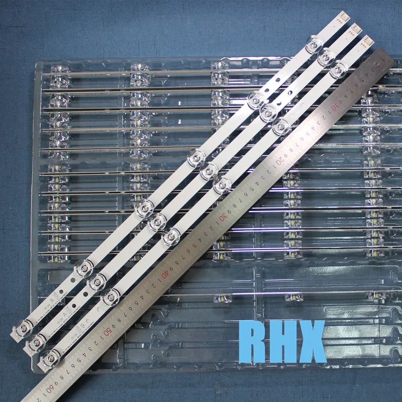 Новинка 3 шт. * 6 светодиодный индикатор 590 мм полоса подсветки совместима с LG 32LB561V