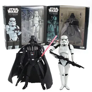 16 см на тему Звездных войн, черный серии Sandtrooper Дарт Моул ПВХ, движущаяся фигурка, Коллекционная модель, игрушка для детей