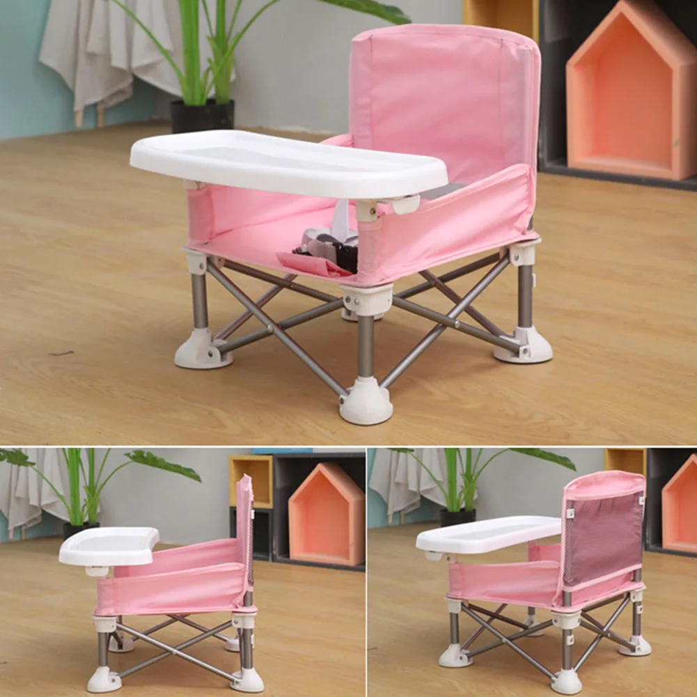 Кемпинг Baby Booster Seat детский обеденный стул для путешествий с поддоном съемный