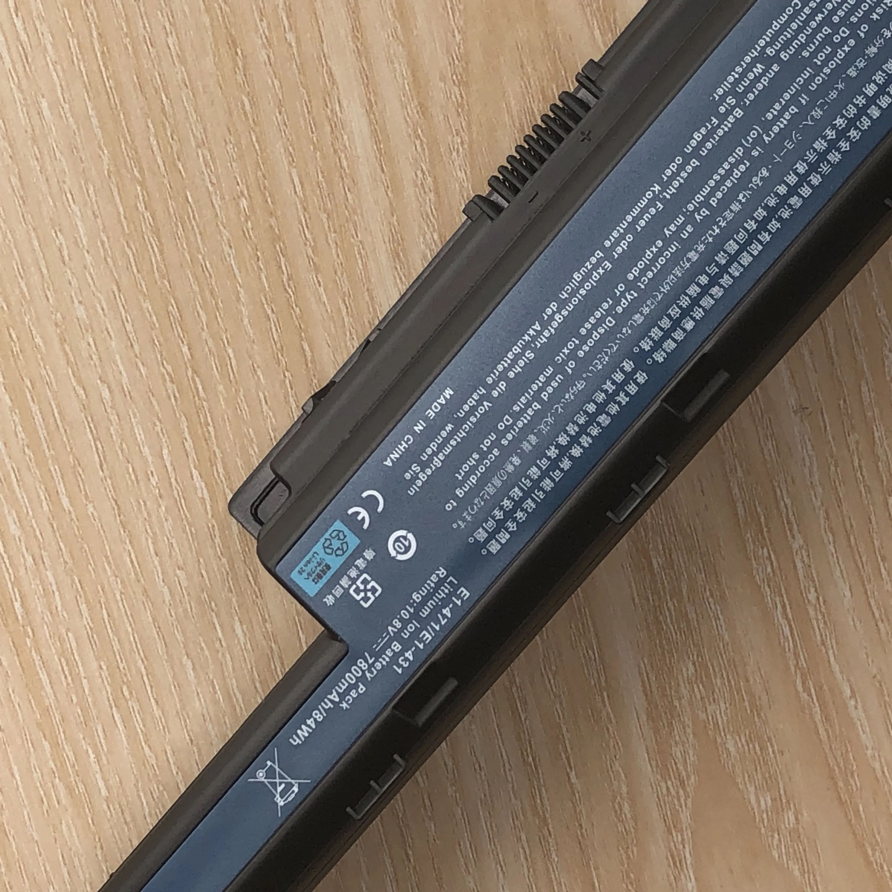 Фото Аккумулятор 6600 мАч для Acer Aspire V3-771G 4741 5551 5552G 5552G 5551 5560G 5560 5733 AS10D31,AS10D51,AS10D61,AS10D71 AS10D75 №5