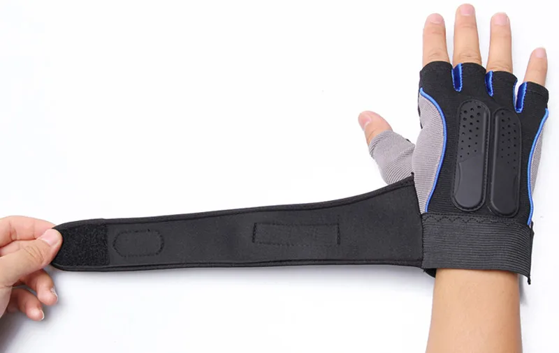 Высокое качество спортивные перчатки для тяжелой атлетики противоскользящие