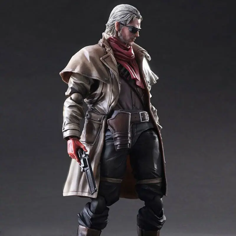 Play Arts Kai Metal gear Solid 5 Revolver Ocelot ПВХ фигурка без цветной коробки| |