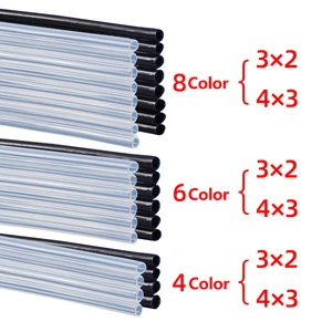 Универсальная трубка CISS для принтера Epson, Canon, HP, Brother, 468 цветов, 1,5 м