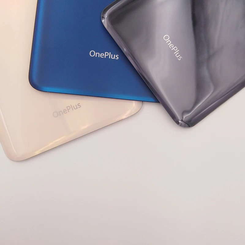 Carcasa trasera de vidrio Original para Oneplus 7 Pro, piezas de repuesto de funda para 1 + 7 Pro One Plus 7Pro y lente de c&aacute;mara-3