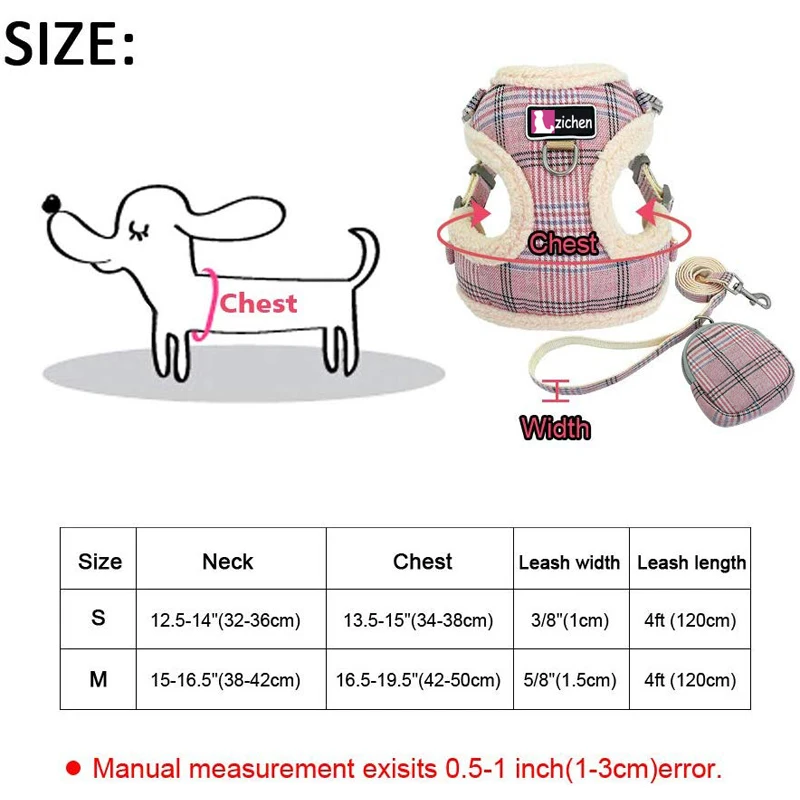 Жилет поводок для домашних питомцев мягкая Регулируемая шлейка чихуахуа щенка