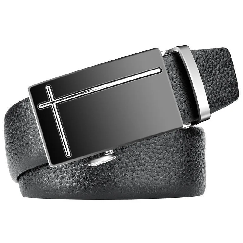 

2021 High Quality belt cummerbunds Male Men Belt Automatic Genuine Leather Luxury Black Belt Men's Belts Automatic Buckle.