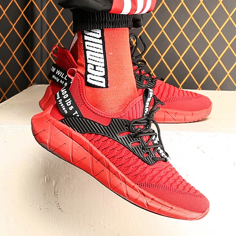 

Outdoor Men's Running Shoes Large Size Breathable Antiskid Men's Sports Shoes Tenis Masculino Summer Men Vulcanize Shoes